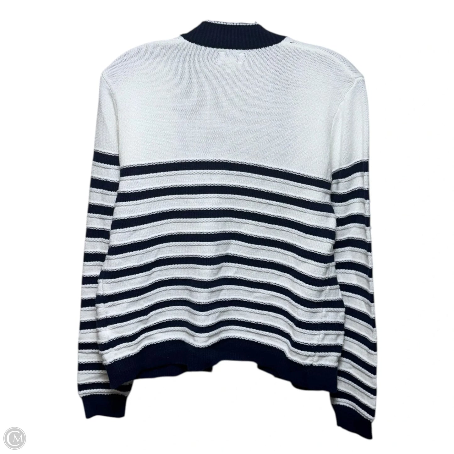 Striped Open Cardigan Sweater By J. Crew In Striped Pattern, Size: S