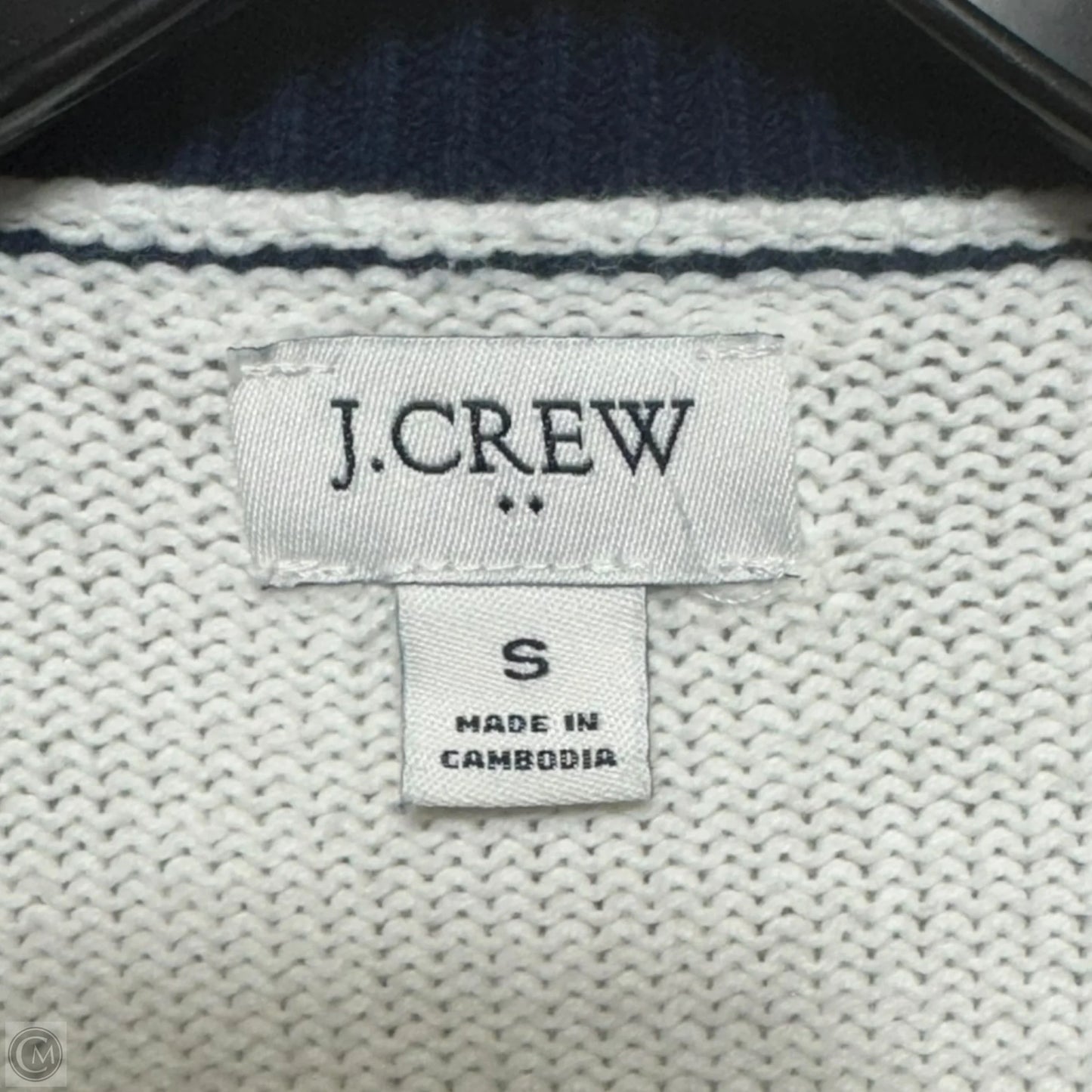 Striped Open Cardigan Sweater By J. Crew In Striped Pattern, Size: S