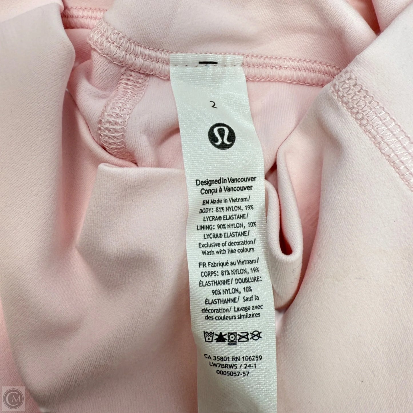 Align HR Shorts 6” By Lululemon In Pink, Size: 2