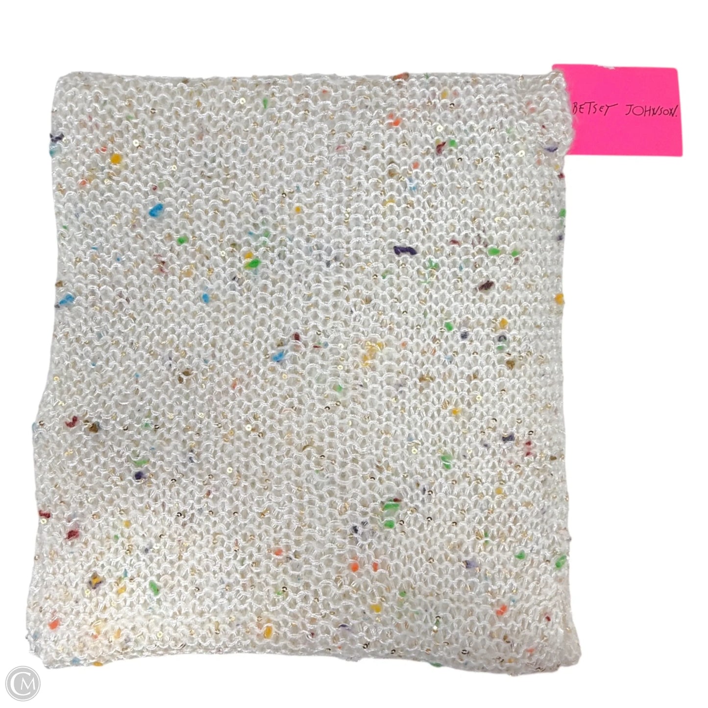 Sequin Embellished Infinity Scarf By Betsey Johnson