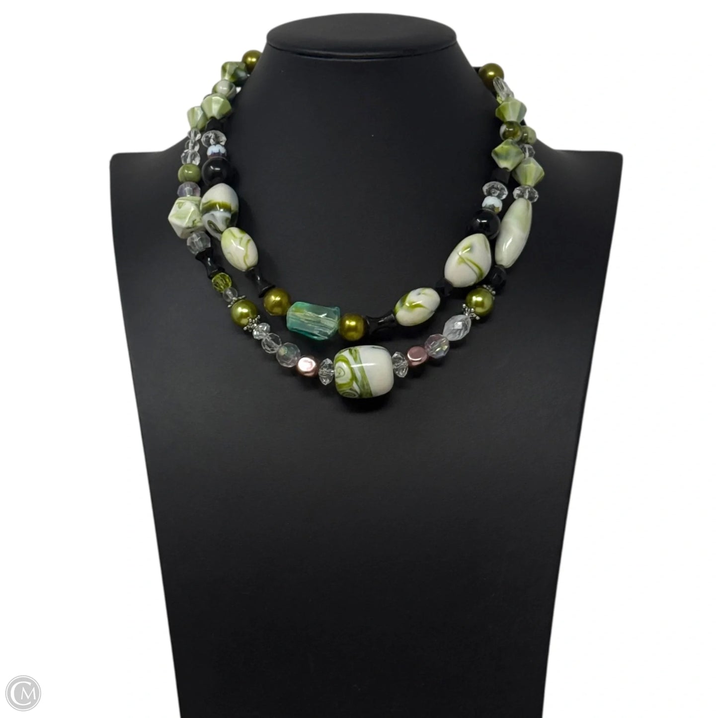 Multi Way Beaded Statement Necklace By Ms. V 2008