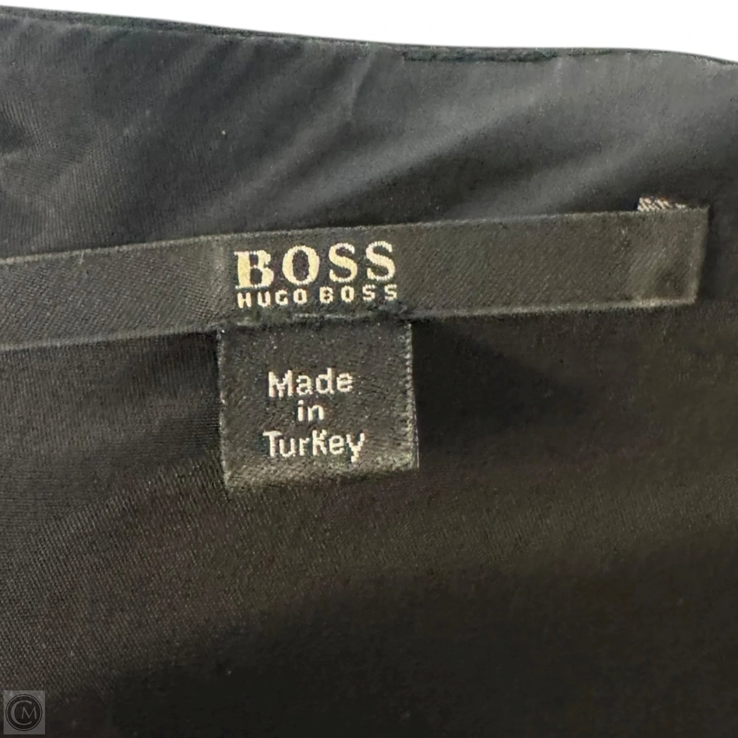 Wool Dress Casual Midi By BOSS by Hugo Boss In Black, Size: L