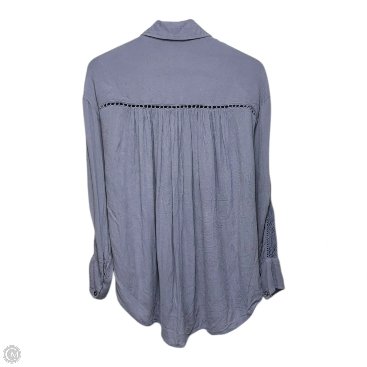 Katie Bird Button Up Top By Free People In Blue, Size: Xs