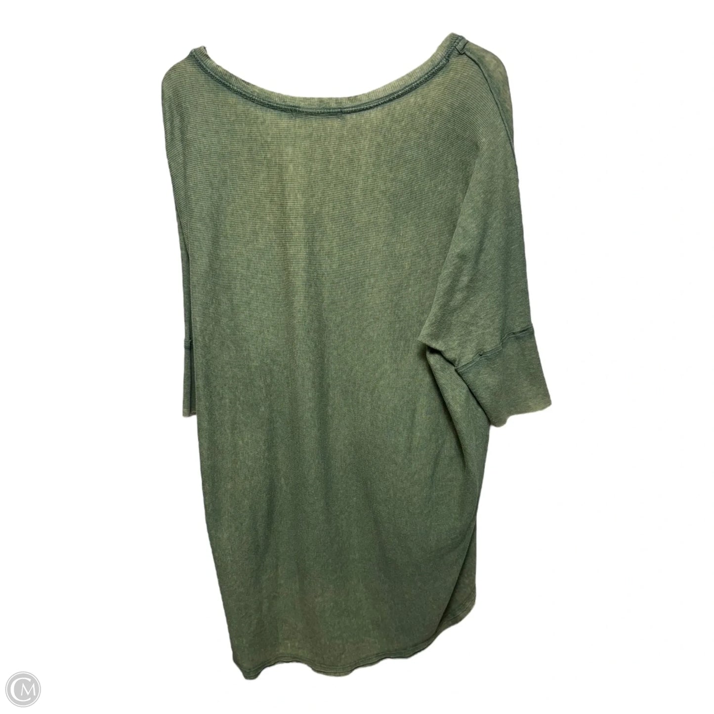 Top 3/4 Sleeve Top By We The Free In Green, Size: S