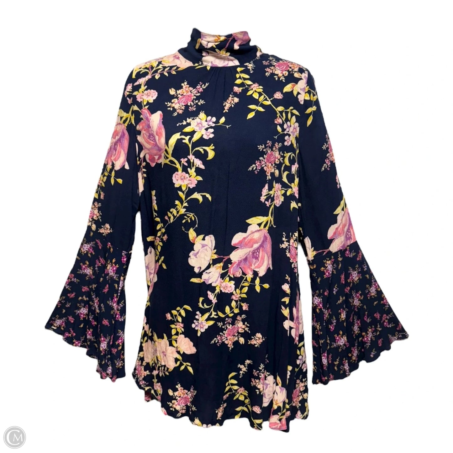 Tate Tunic Mini Dress By Free People In Midnight Combo, Size: S