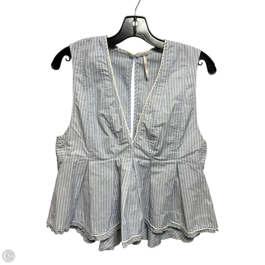 Good Feels Sleeveless Top By Free People In Striped Pattern, Size: S
