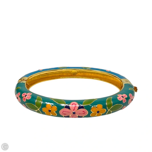 Enamel Hinged Bangle Bracelet By Joan Rivers
