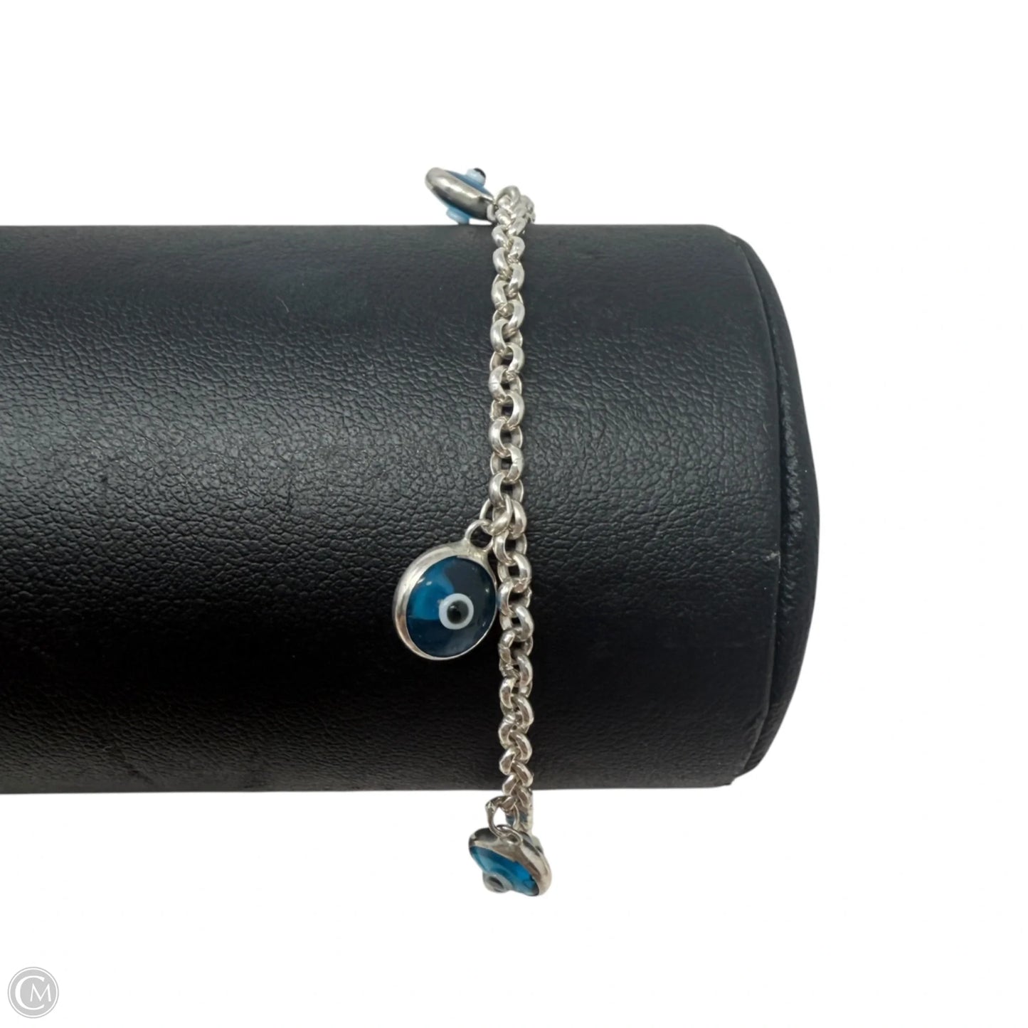 Sterling Silver Evil Eye Bracelet