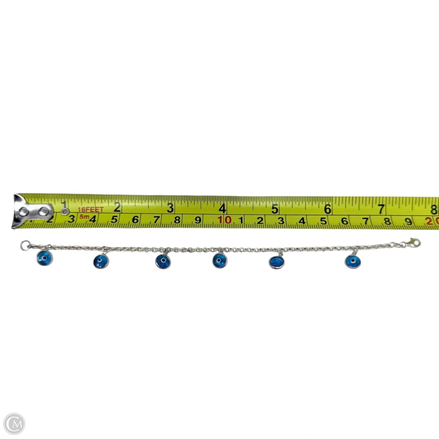 Sterling Silver Evil Eye Bracelet