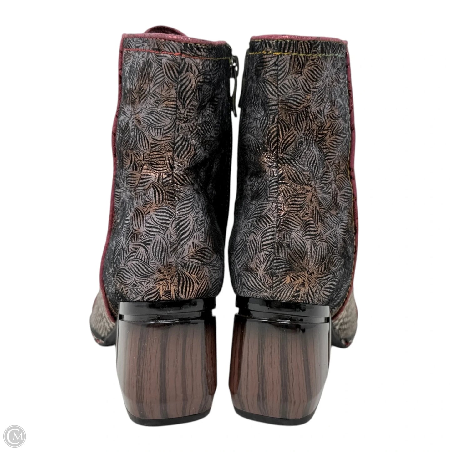 Gazalle Ankle Boots By Spring Step In Plaid Pattern, Size: 5