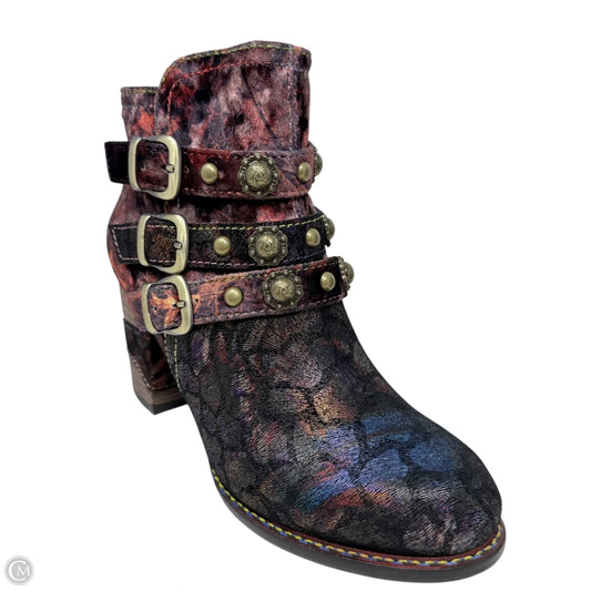 Nakisha Ankle Boots By Spring Step In Purple, Size: 5