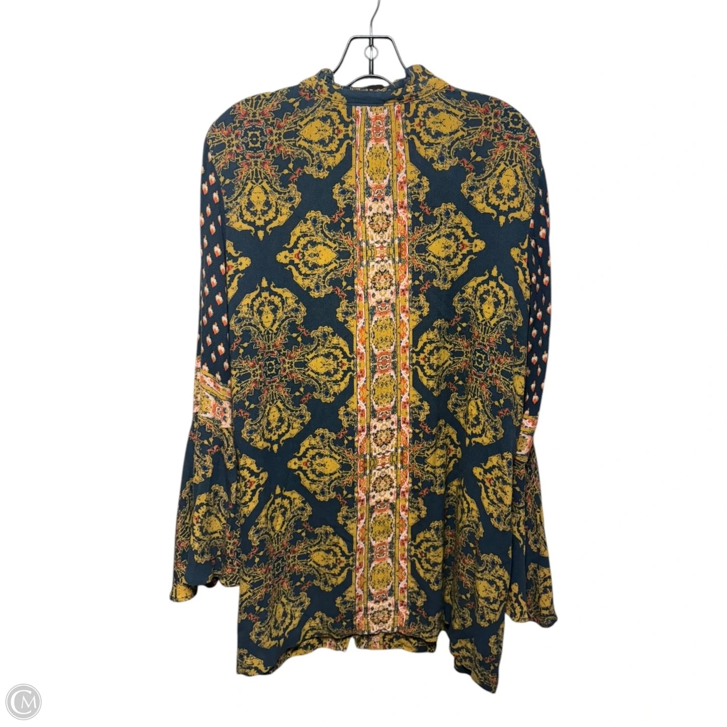 Top Long Sleeve By Free People In Multi-colored, Size: M