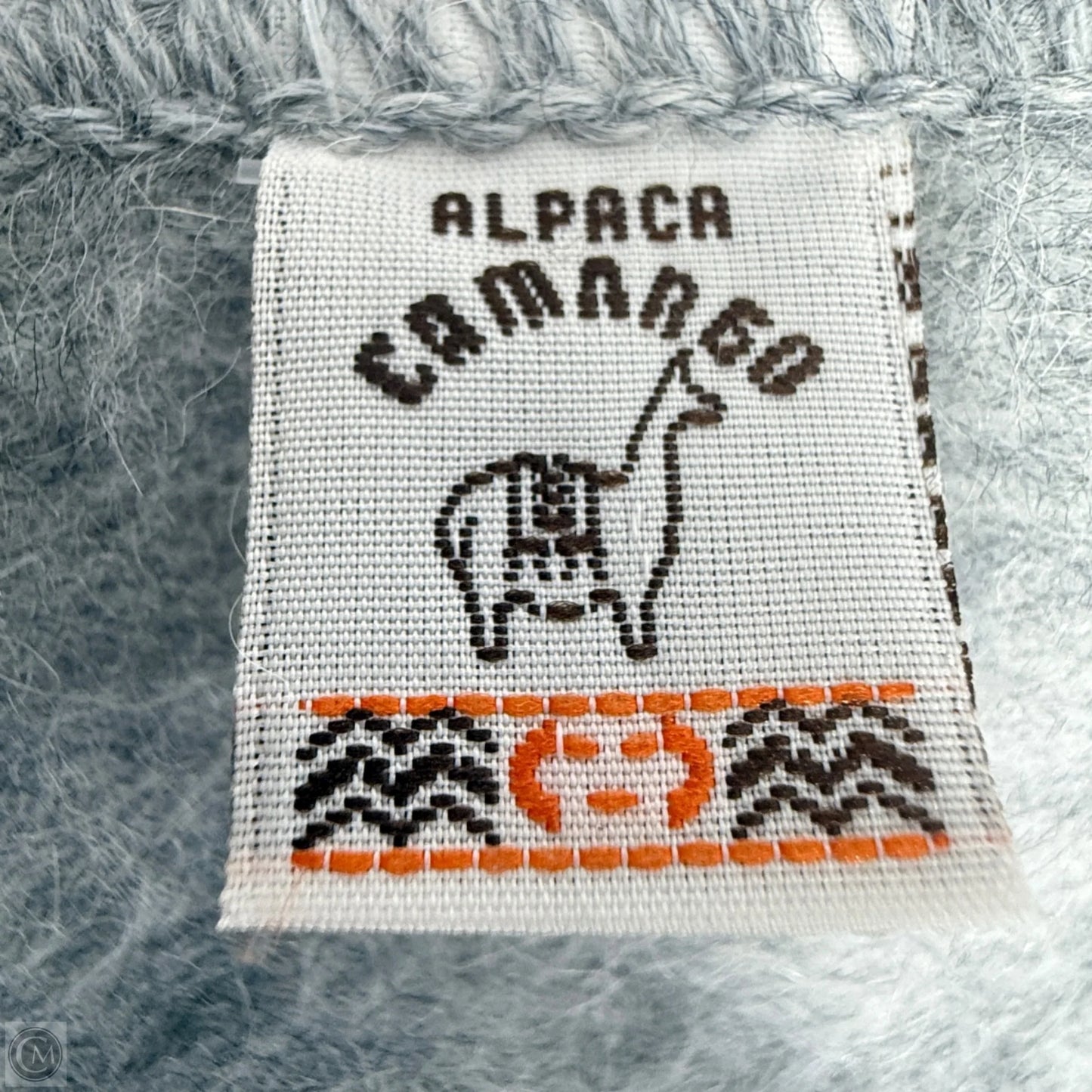 Alpaca Winter Scarf By Alpaca Camargo In Grey