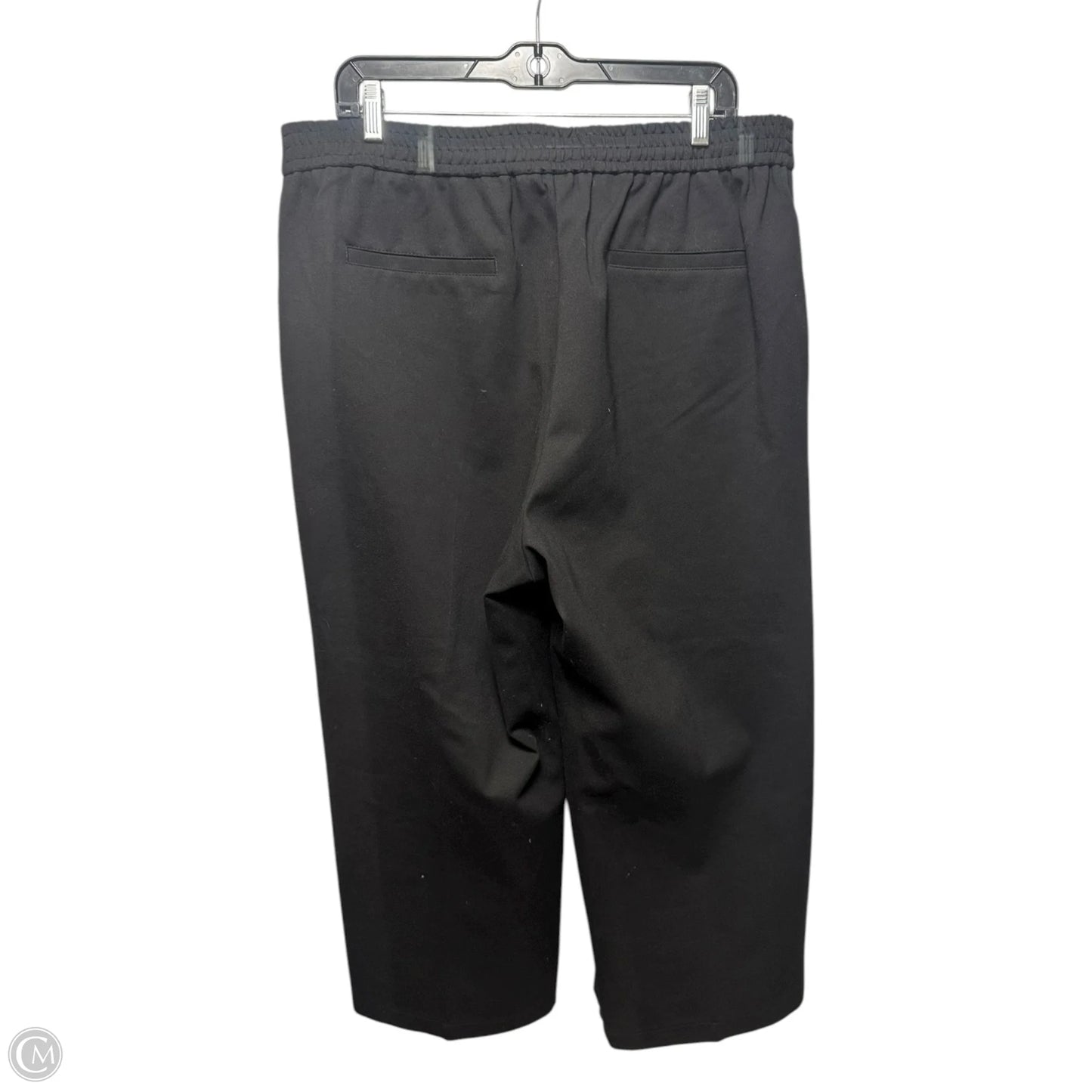 Pants Cropped By Hugo Boss In Black, Size: 14