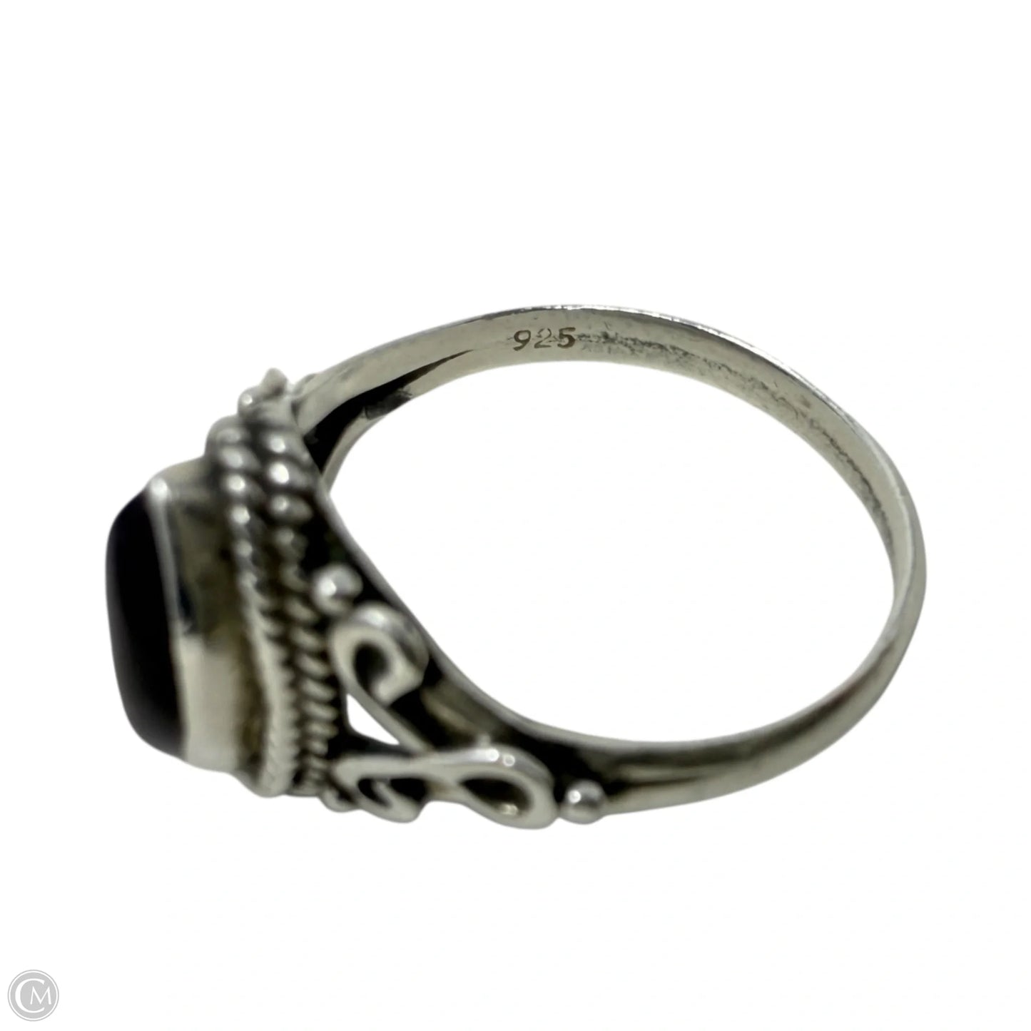 Sterling Silver & Amethyst Ring, Size: 6