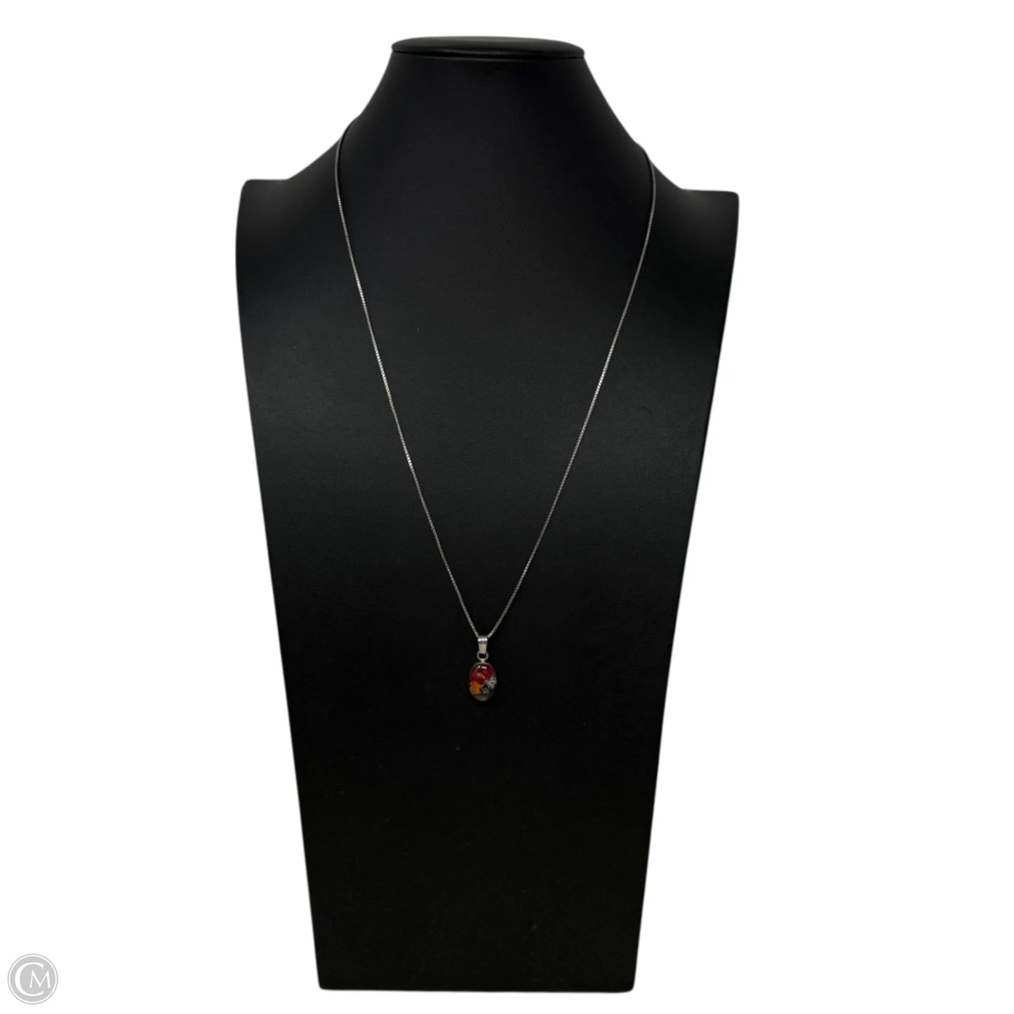 Sterling Silver Botanical Necklace