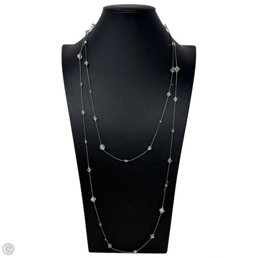 Long Beaded Station Necklace