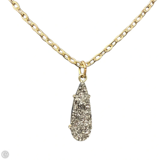 Druzy Pendant Necklace