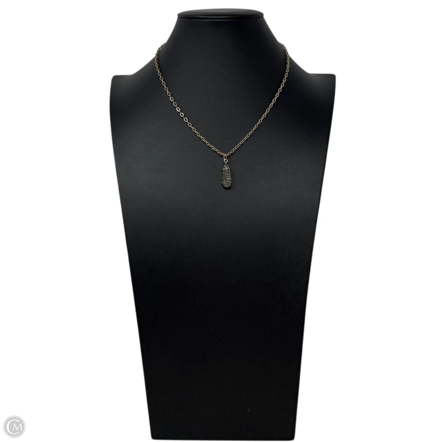 Druzy Pendant Necklace