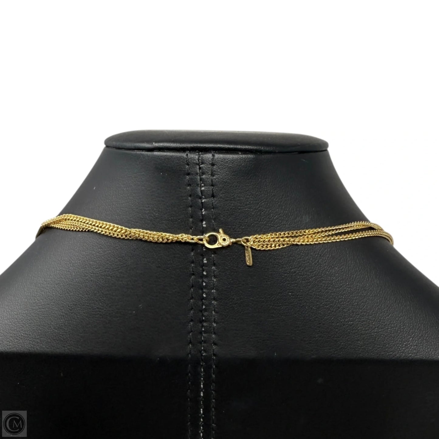 Gold Tone Multi-Strand knot Necklace By Monet