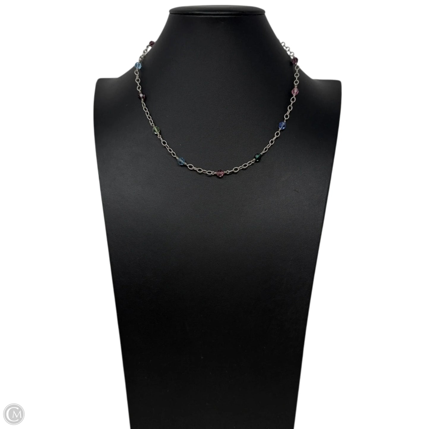 Sterling Clasp Beaded Necklace