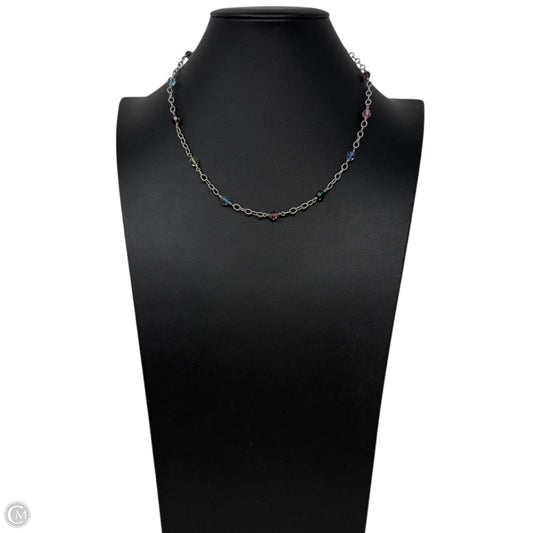 Sterling Clasp Beaded Necklace
