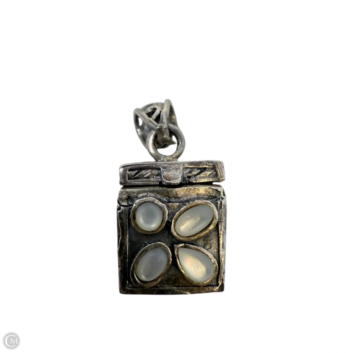 Sterling Silver Box Charm
