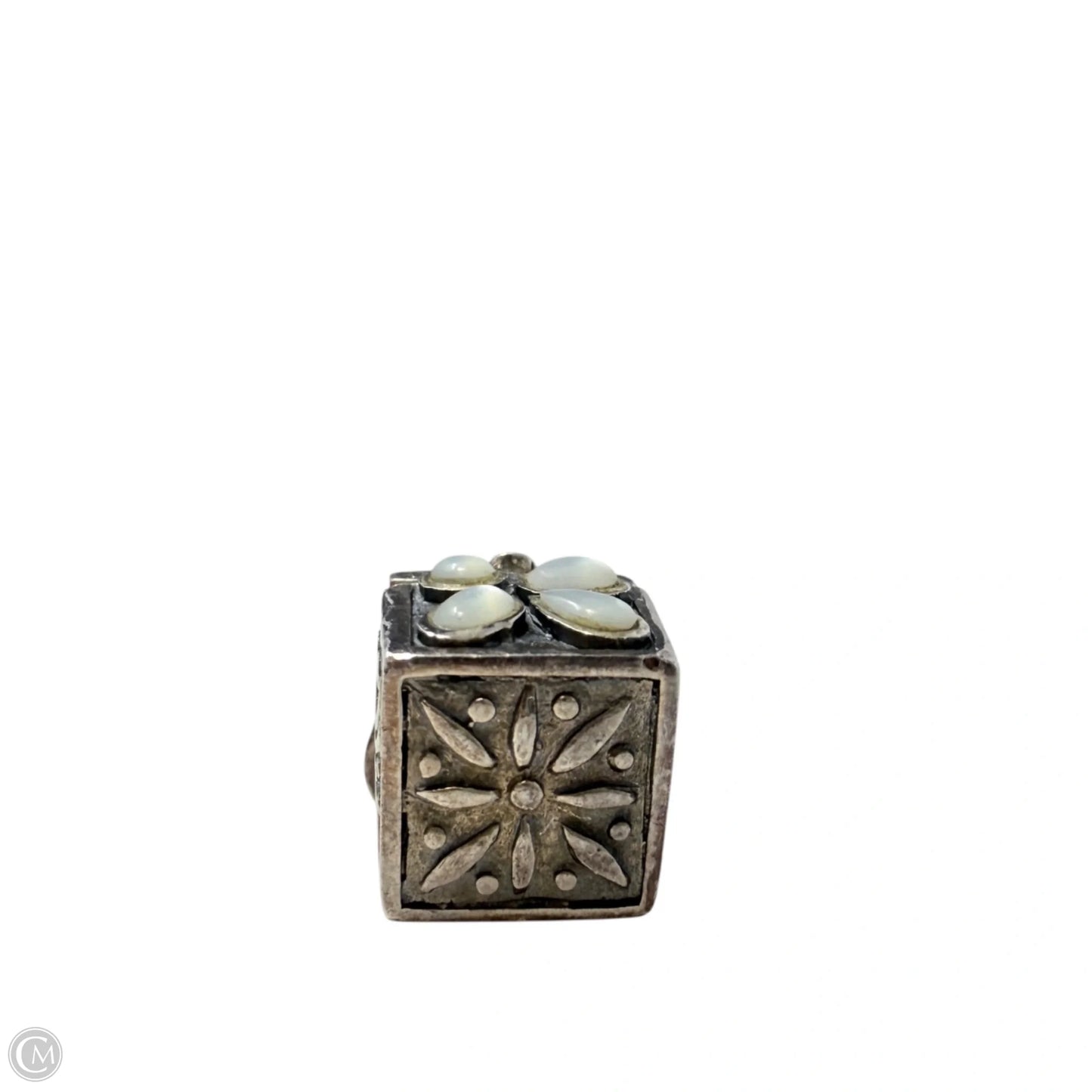 Sterling Silver Box Charm