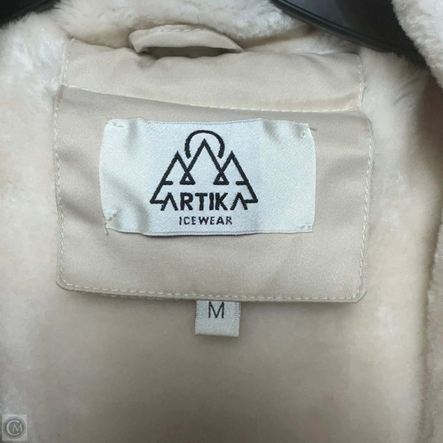 Overland Faux Fur Lined Hooded Parka By Artika Icewear In Cream, Size: M
