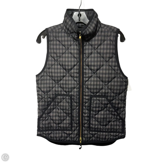Vest Puffer & Quilted By J. Crew In Checkered Pattern, Size: Xs