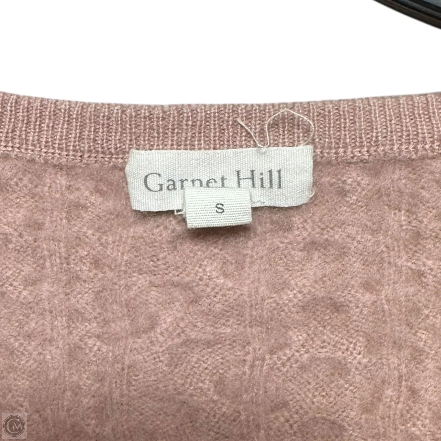 Cashmere Trapeze Sweater By Garnet Hill In Mauve, Size: S
