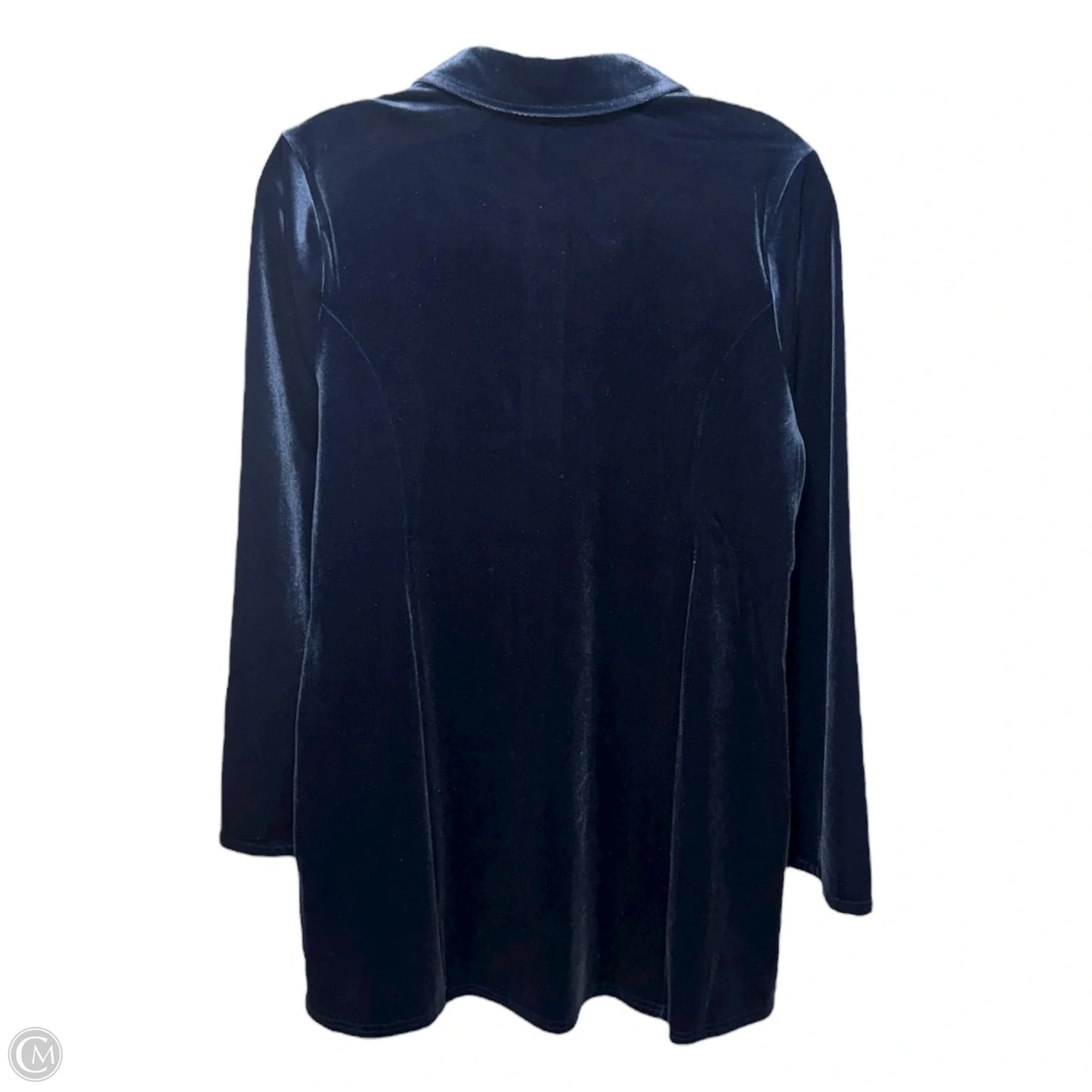 Top Long Sleeve By Soft Surroundings In Blue, Size: M