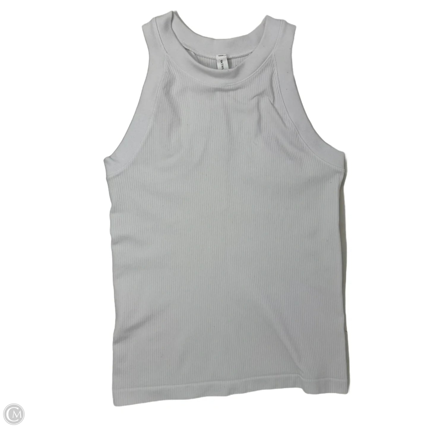 Athletic Tank Top By Athleta In White, Size: S