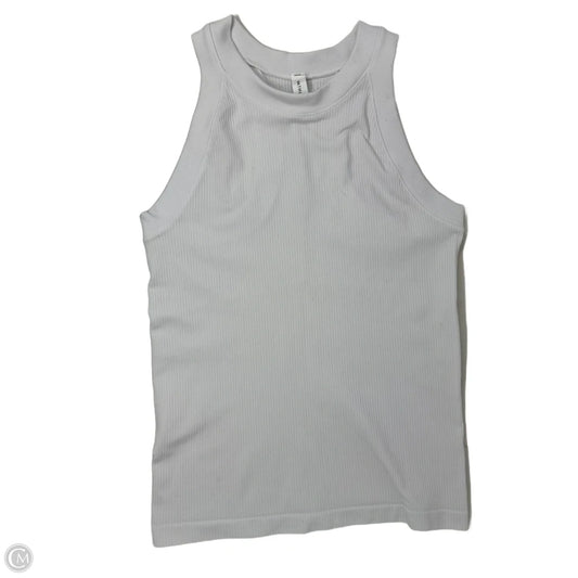 Athletic Tank Top By Athleta In White, Size: S