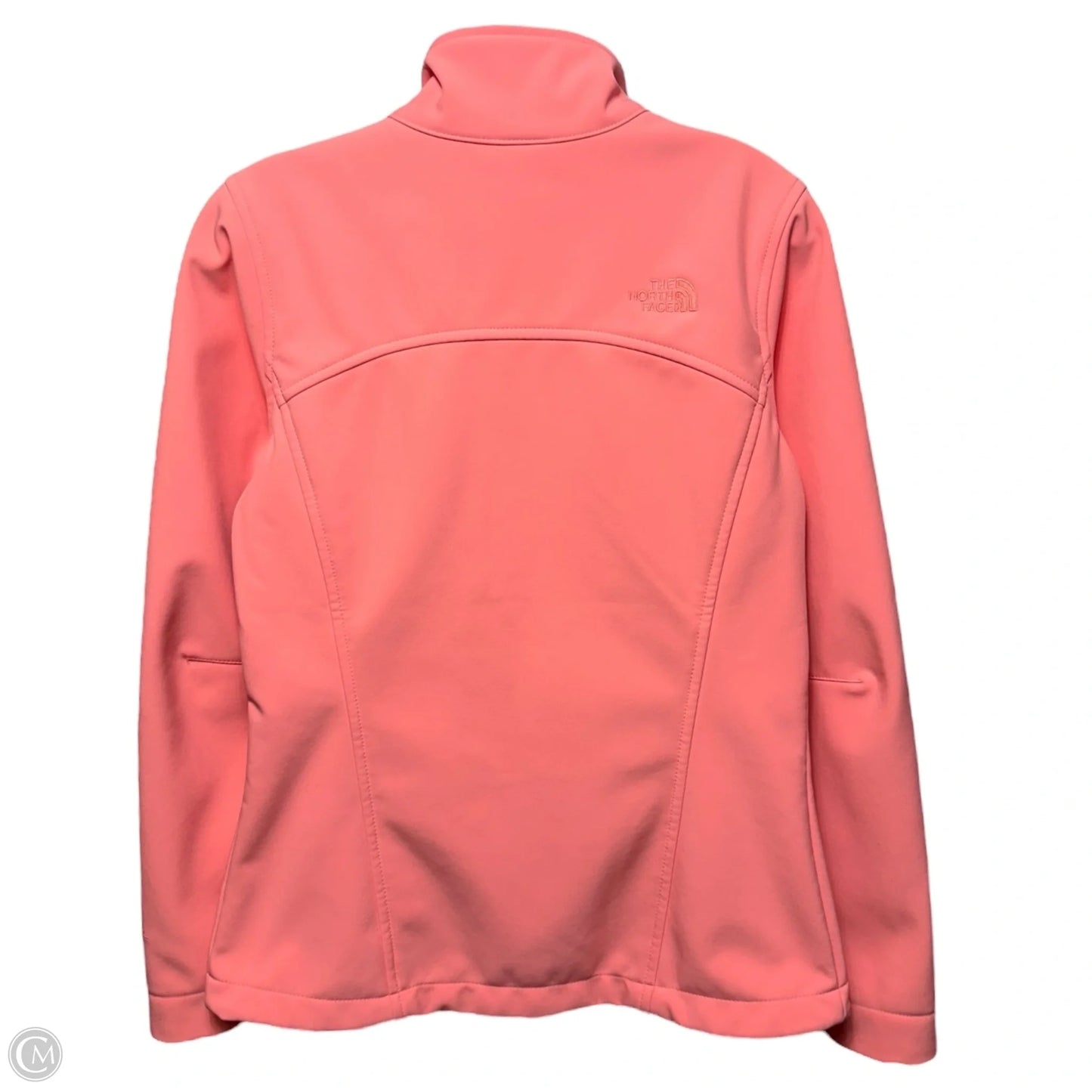 Athletic Jacket By The North Face In Peach, Size: S
