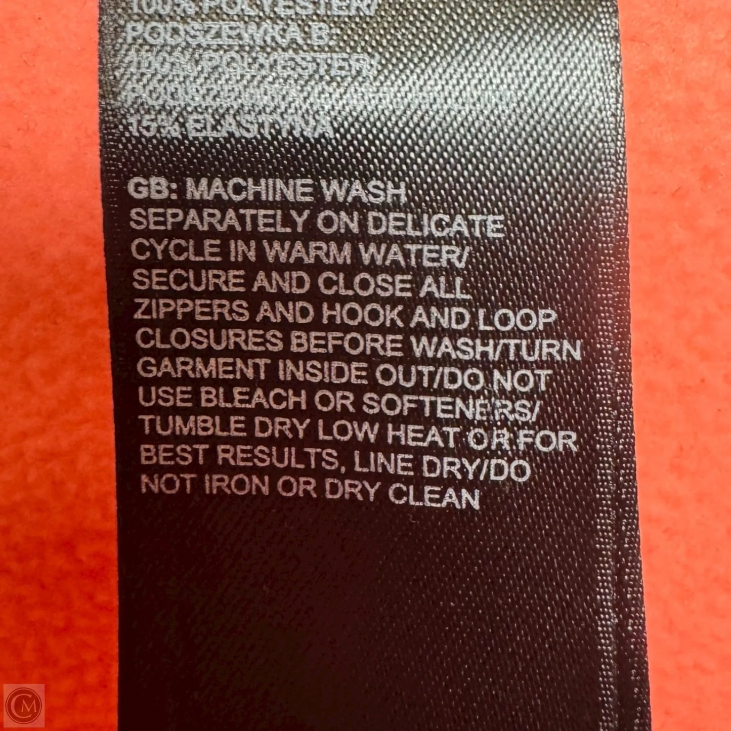 Athletic Jacket By The North Face In Peach, Size: S