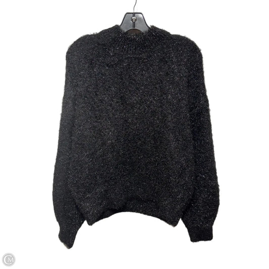 Sweater By Ann Taylor In Black, Size: L