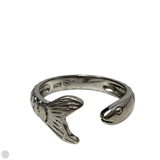 Sterling Silver Cape Cod Open Fish Ring By LeStage, Size: 9