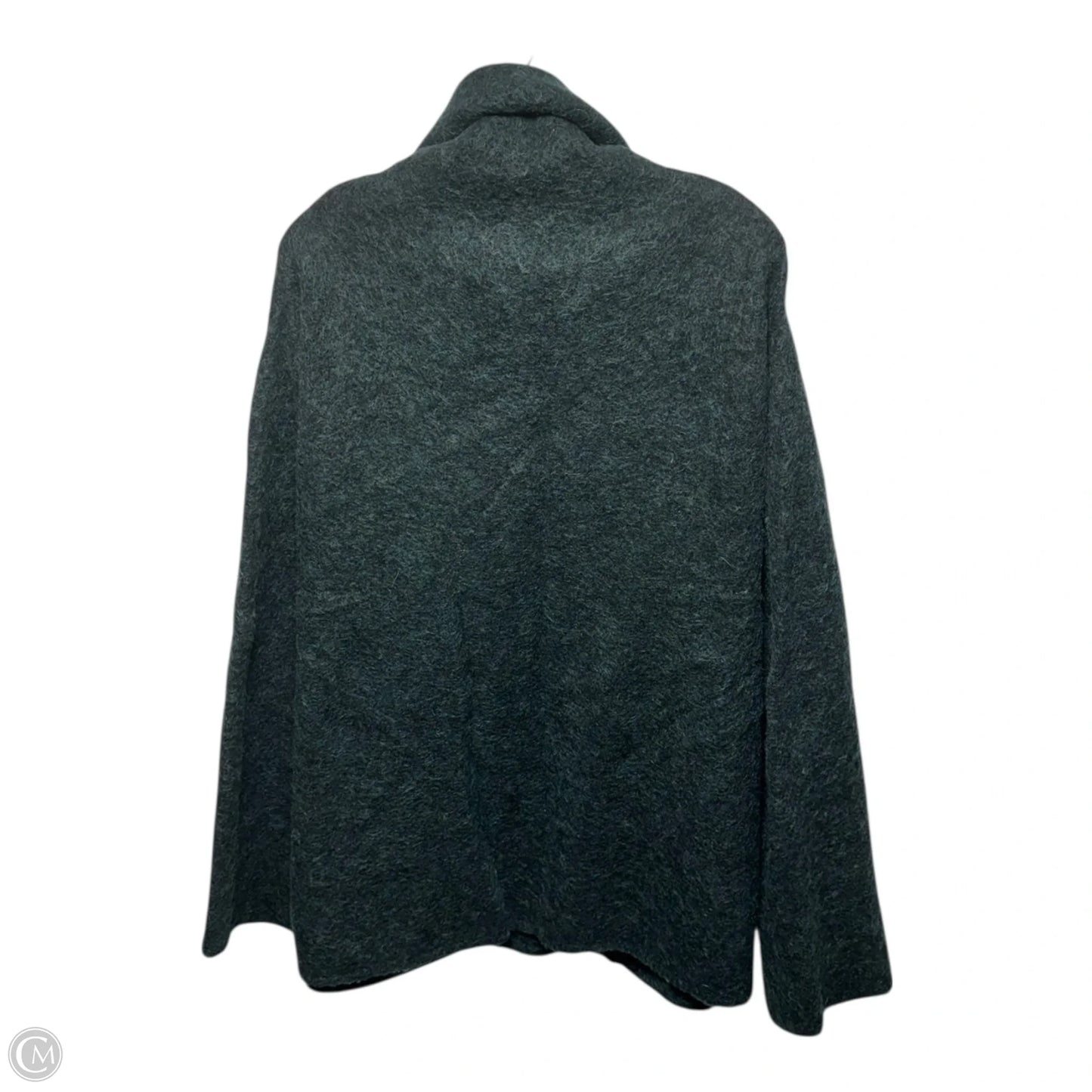 Wool Blend Sweater By Eileen Fisher In Green, Size: S