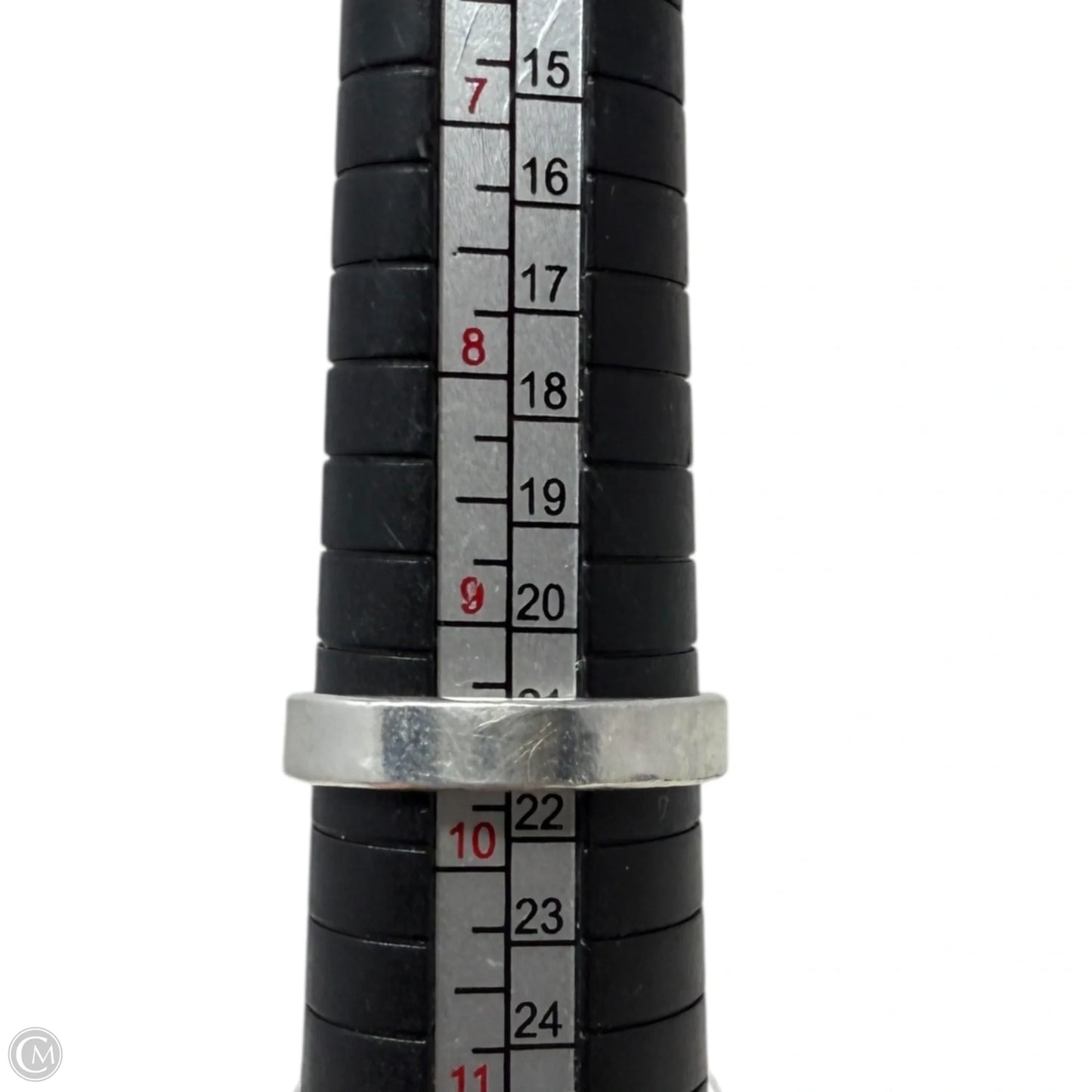 Sterling Silver Band Ring, Size: 9.5