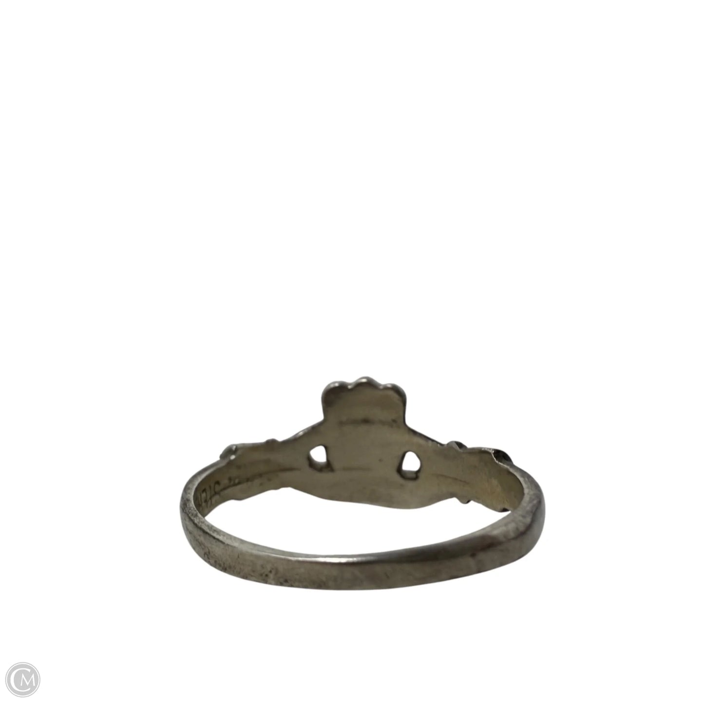 Sterling Silver Irish Claddagh Ring, Size: 6