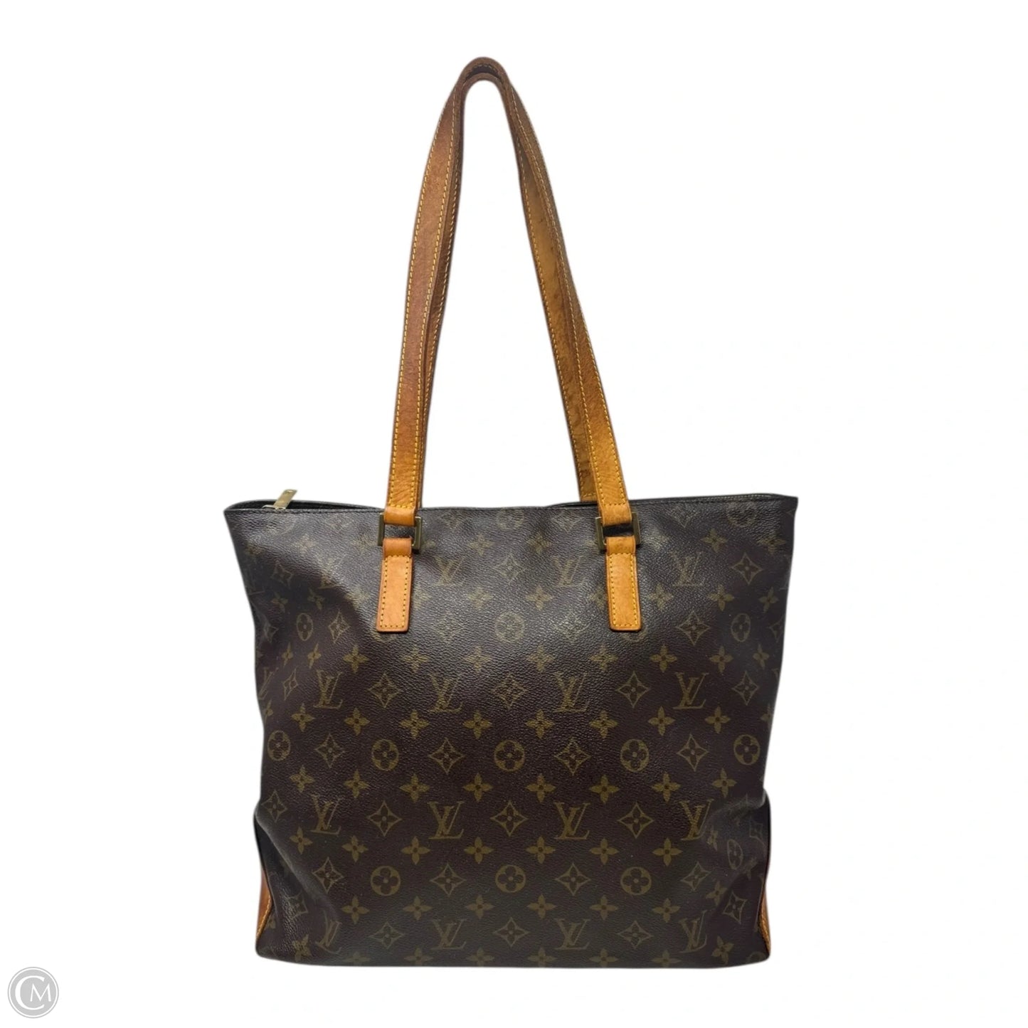 2002 Monogram Canvas Cabas Mezzo Tote Luxury Designer By Louis Vuitton, Size: Large