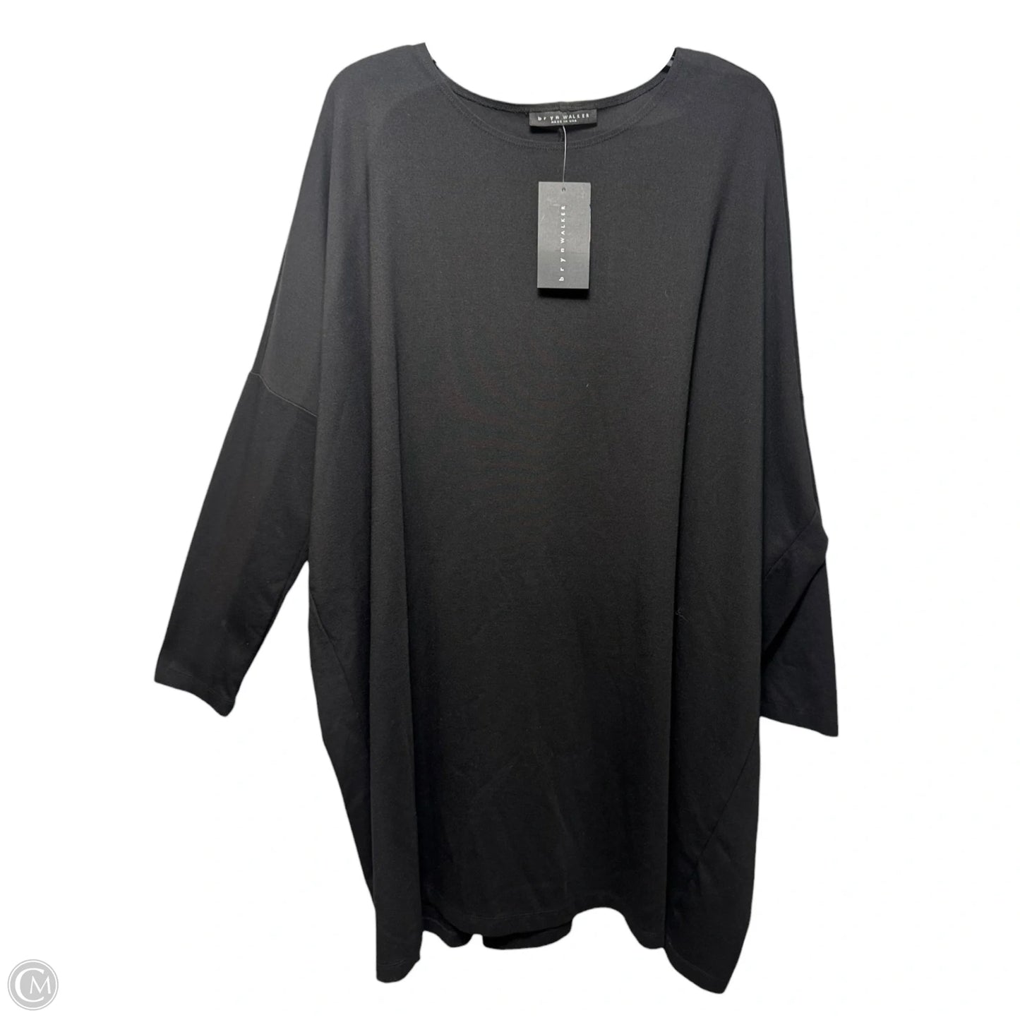 Damien Tunic Long Sleeve By Bryn Walker In Black, Size: Xxl