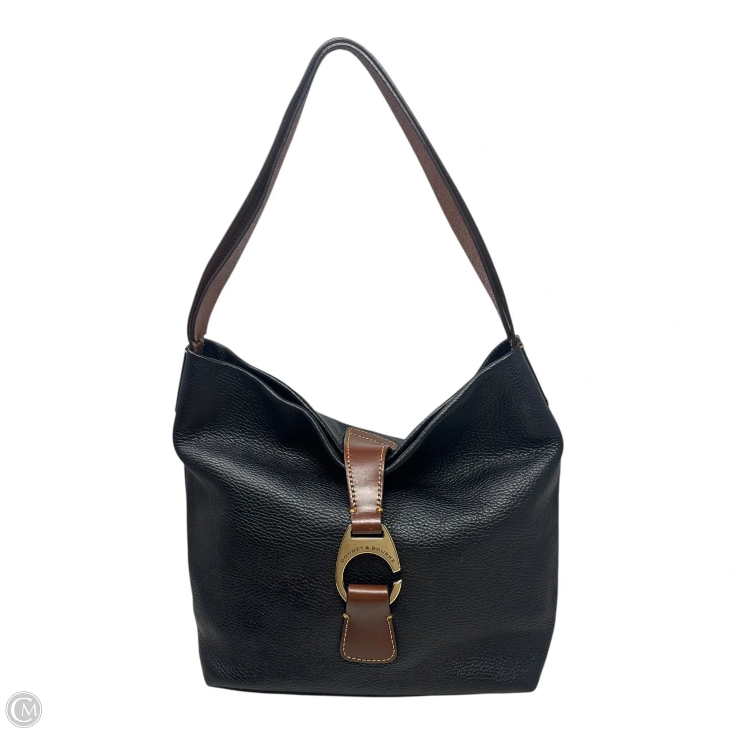 Florentine Derby Hobo Handbag Designer By Dooney And Bourke, Size: Medium