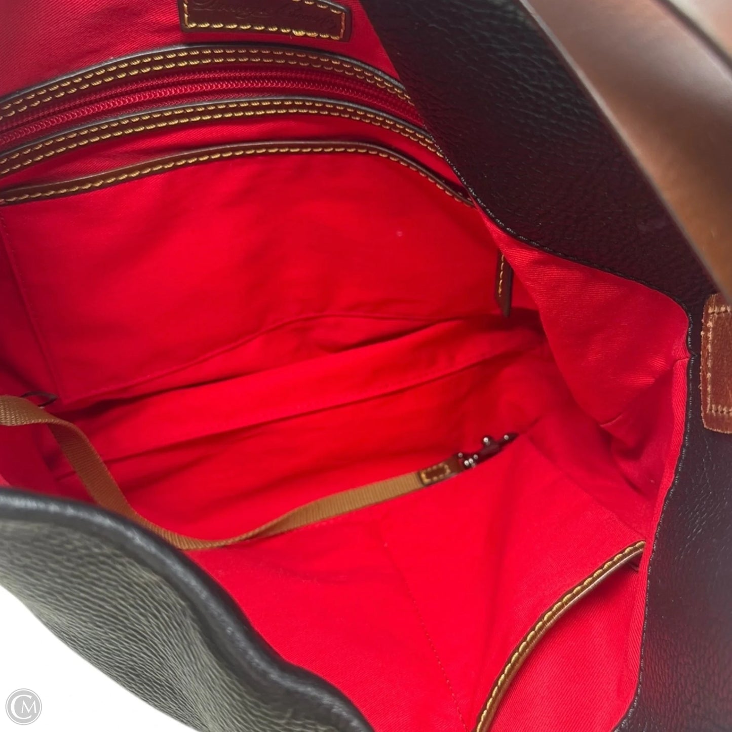 Florentine Derby Hobo Handbag Designer By Dooney And Bourke, Size: Medium