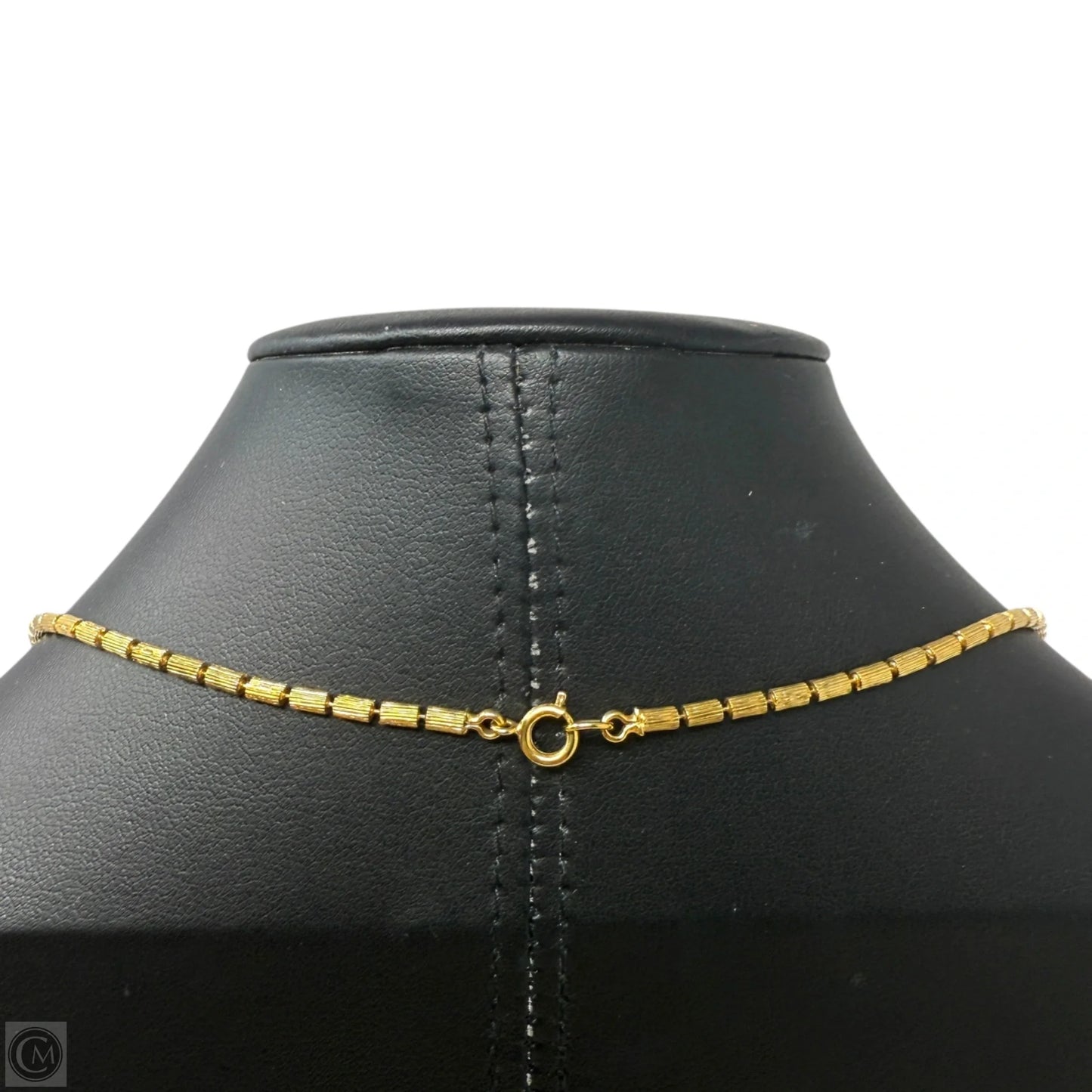 Gold Tone Long Chain Necklace