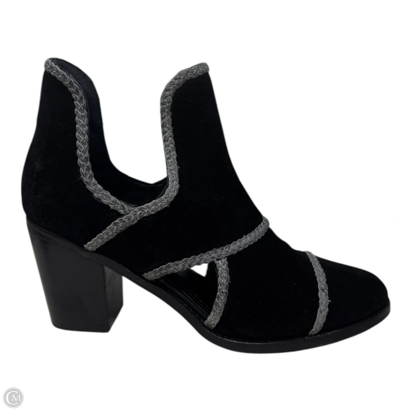 Courtny Boots Ankle Heels By Joie In Black, Size: 10