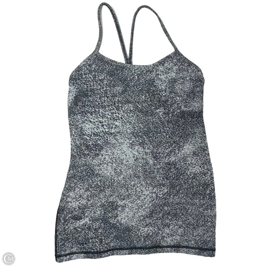 Athletic Tank Top By Lululemon In Grey, Size: 8