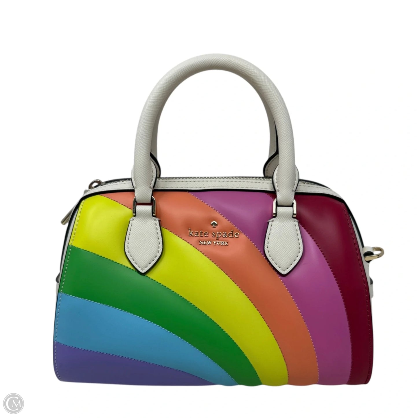 Madison Rainbow Collection Duffle Crossbody Designer By Kate Spade, Size: Medium