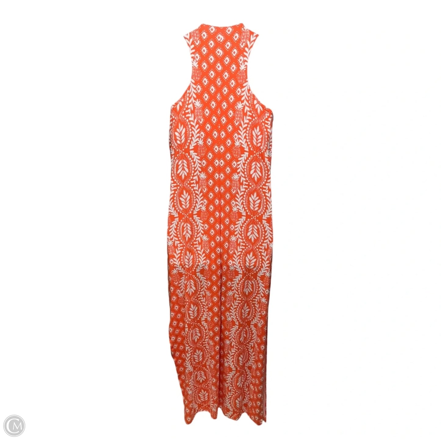 Ulla Maxi Dress Designer By Lilly Pulitzer In Orange, Size: Xl